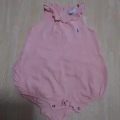 Ralph Lauren ピンクロンパース 6M