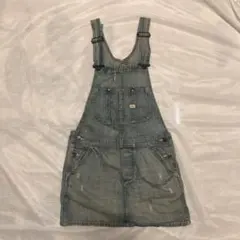 vintage 古着 デニム サロペット ジャンパースカート オーバーオール