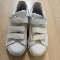 adidas ホワイト スニーカー ベルクロ