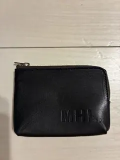 MHL ポーチ　ブラック　レザーのサムネイル
