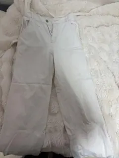 GUキッズM150ズボン白