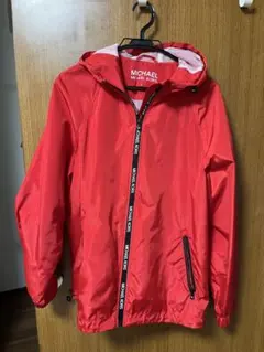 MICHAEL KORS フード付きレッドジャケット