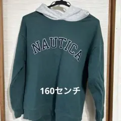 NAUTICA パーカー グリーン XL
