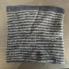 Armani Jeans ネックウォーマー ネイビー/グレー