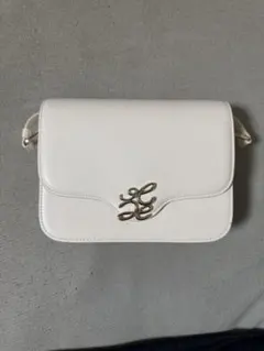 SNIDEL ショルダーバッグ ホワイト