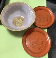 輪島塗 蒔絵三ッ組盃 漆器 五里地作 共箱 未使用 美品 - メルカリ
