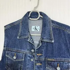 Calvin Klein デニムジャケット 袖なし