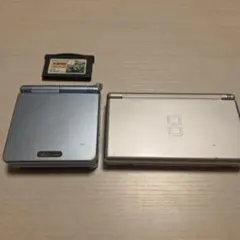 ゲームボーイアドバンスSPとソフトとニンテンドーDSジャンクセット