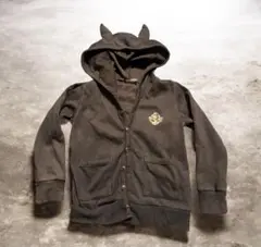 hysteric mini耳付きダークフードパーカーカーディガン　100cm