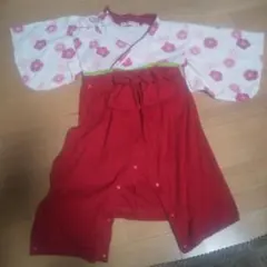 袴風ロンパース 90サイズ