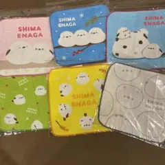 新品★シマエナガ　ハンカチ6枚