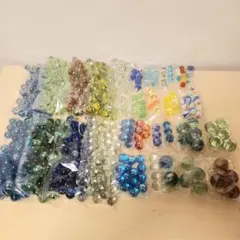 ビー玉大量　ビー玉セット　ガラス玉　おはじき　ハンドメイド　インテリア