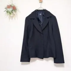 article【11AR】フォーマルジャケット比翼 ブラック 冠婚葬祭 喪服