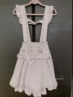 LIZLISA リズリサ レースアップサスペンダー付スカパン