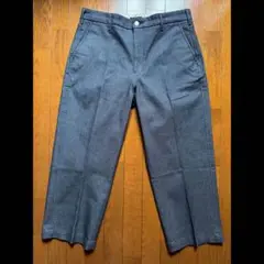 Levi's STA-PREST スタプレ クロップド ネイビー W32