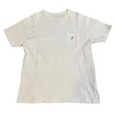 GRAMICCI グラミチ 白T ポケT ワンポイント 白 L