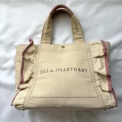 JILL by JILLSTUART フリルトートバッグ　小