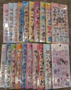 値下げ！《正規品》 プチドロップステッカー ディズニー 19点セット