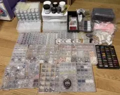 ネイル用品 大量 まとめ売り ネイル工房クレイジェルほぼ全色 未開封あり