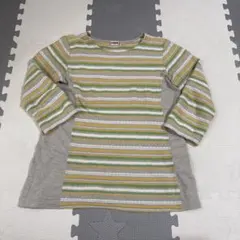 McGREGOR ストライプ 七分袖 Tシャツ M