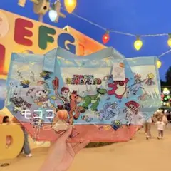 香港ディズニーランド　トイストーリー　ショッピングバッグ　Sサイズ