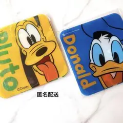 ドナルド プルート Disney avex プラスチック製 コースター