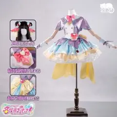 名探偵プリキュア！明智あんな コスプレ 衣装 Mウィッグ 靴23cm 名探偵プリキュア！ 明智あんな 高品質コスプレ衣装 M ウィッグ 靴23.5