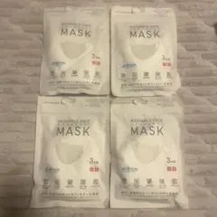 【新品未開封】エアリズムマスク 3枚組　4セット