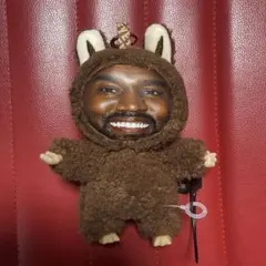 Layeye カニエ・ウエスト Ye ぬいぐるみ ブラウン　LABUB