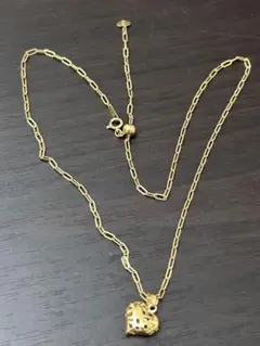 Set necklace adjustable 18k2.78g 40cm - メルカリ