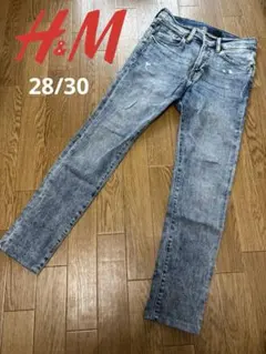 H&M スキニーデニム ライトブルー