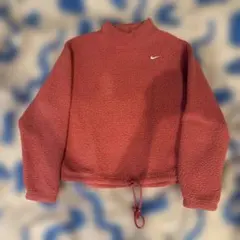 【レア】00s NIKE ナイキ モコモコ フリース トップス ピンク y2kのサムネイル