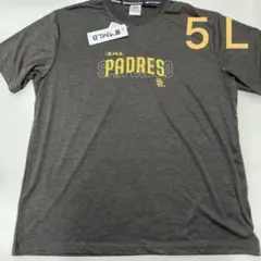 新品　MLB パドレス ブラウン 半袖Tシャツ メンズ　大きいサイズ 5L