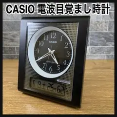 カシオ CASIO 目覚まし電波時計 TQT-351　温湿度デジタル表示のサムネイル