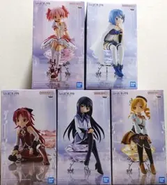 まどか☆マギカ 鹿目まどか 暁美ほむら 美樹さやか 佐倉杏子 巴マミ フィギュア