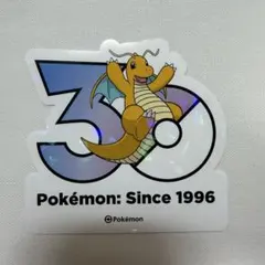 韓国限定 ポケモン 30周年記念 ランダム ステッカー デンリュウ - メルカリ