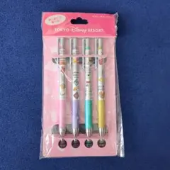 東京ディズニーリゾート メタリックボールペン4本セット