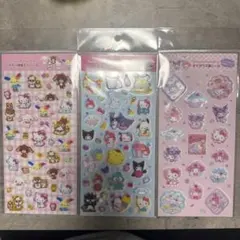 サンリオキャラクターシール 3枚セット