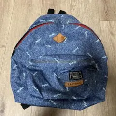 X-girl × EASTPAK 限定コラボ デニム風 総柄 リュック バックのサムネイル
