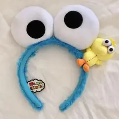 セサミストリート クッキーモンスター カチューシャ USJ イエローバード