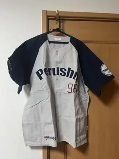 Perushu ベースボールシャツ 半袖 96のサムネイル