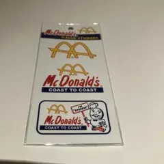 マクドナルドステッカー