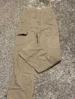 ザラ　ZARA カーキ色　カーゴパンツ