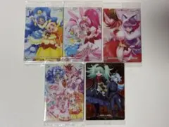 キラキラ☆プリキュアアラモード 5枚セット プリキュアカードウエハース12
