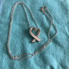 ティファニーネックレス　パロマピカソ　ラビングハート