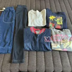 男の子　ジャッケット／トレーナー／パンツ　 130サイズ　★まとめ売り