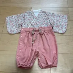 アプレレクール　ベビー用　袴ロンパース　女の子