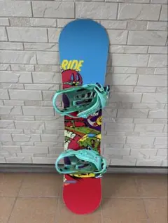 RIDE コミックスタイル スノーボード120 2点セット　ビンディングk2