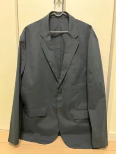 ユニクロ UNIQLO 感動ジャケット スリムフィット XXL ネイビー