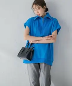 ビッキー VICKY ハーフジップチュニック M 定価7920円 新品 未使用のサムネイル